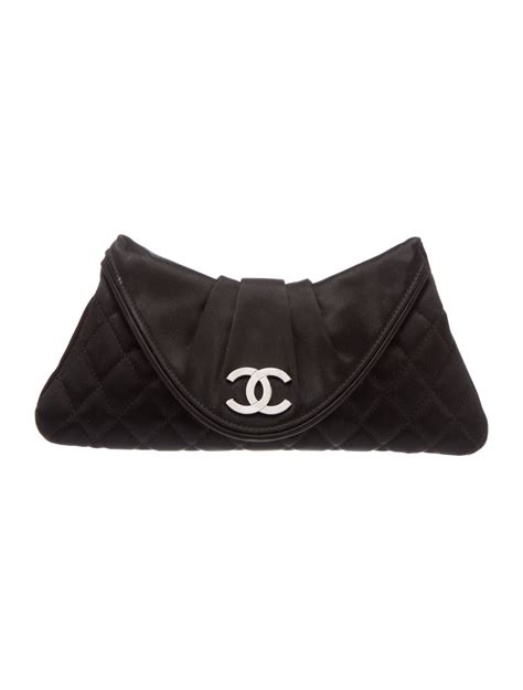 chanel half moon clutch for sale|Chanel half moon bag.